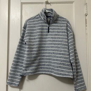 Women’s Thread & Supply Striped Half-Zip Pullover - Size Medium